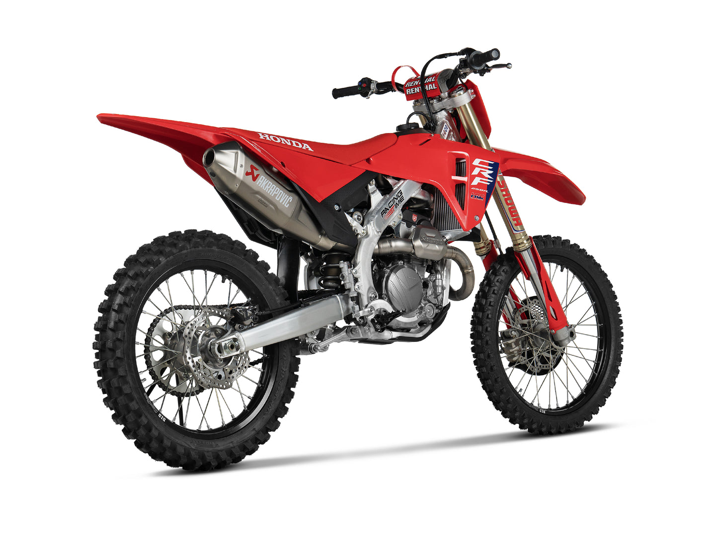 Custom Akrapovic exhaust system CRF 450 25-