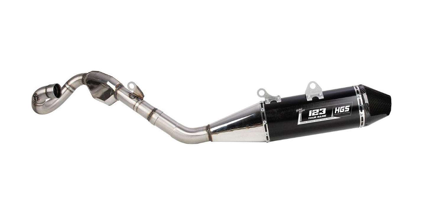 HGS exhaust system GasGas MC 450F Customized