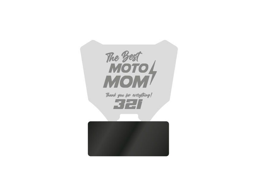 Moto Mom LED light - number plate