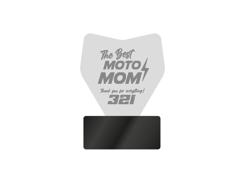 Moto Mom LED light - number plate