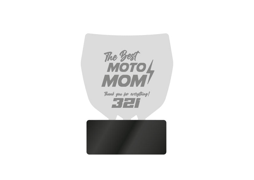 Moto Mom LED light - number plate