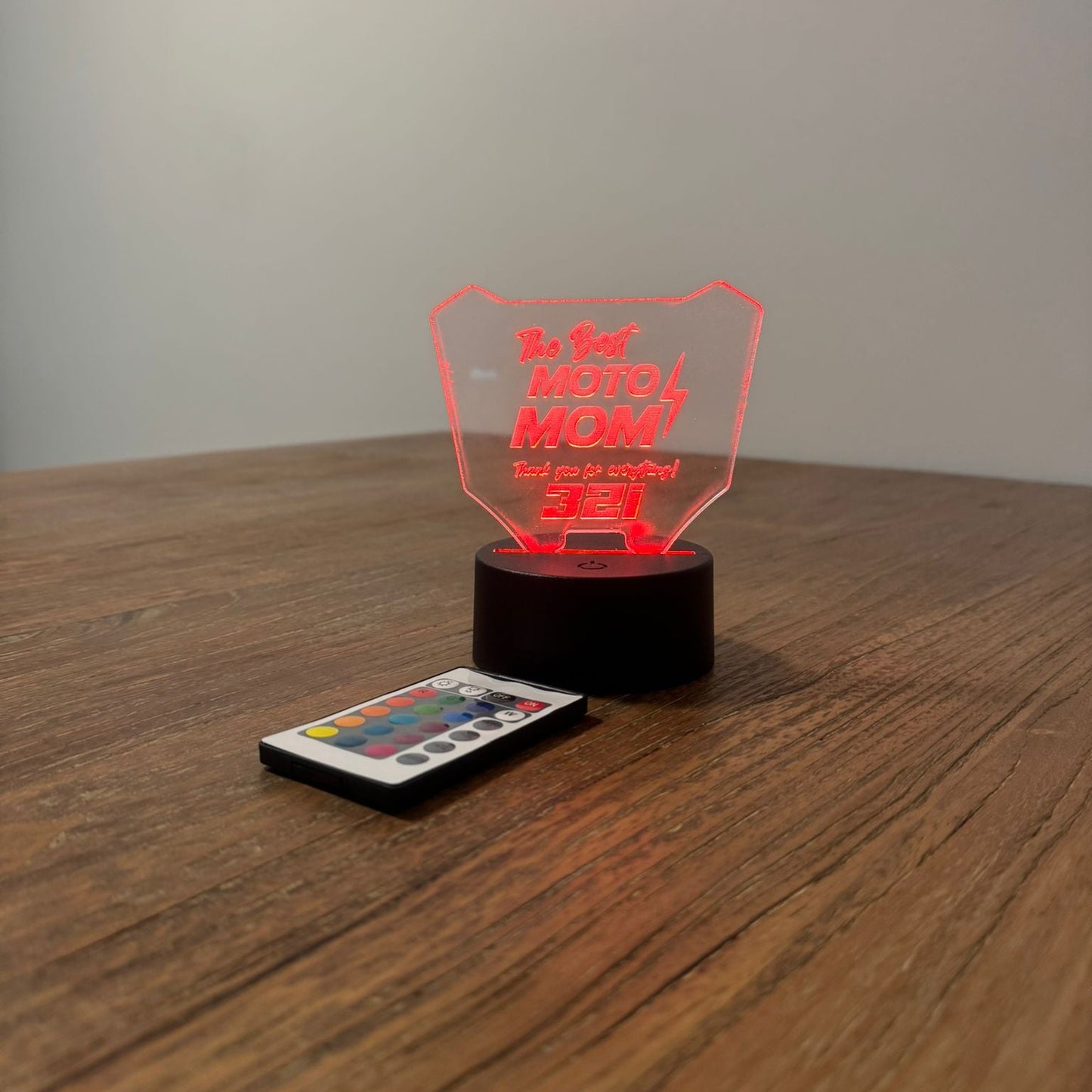 Moto Mom LED light - number plate