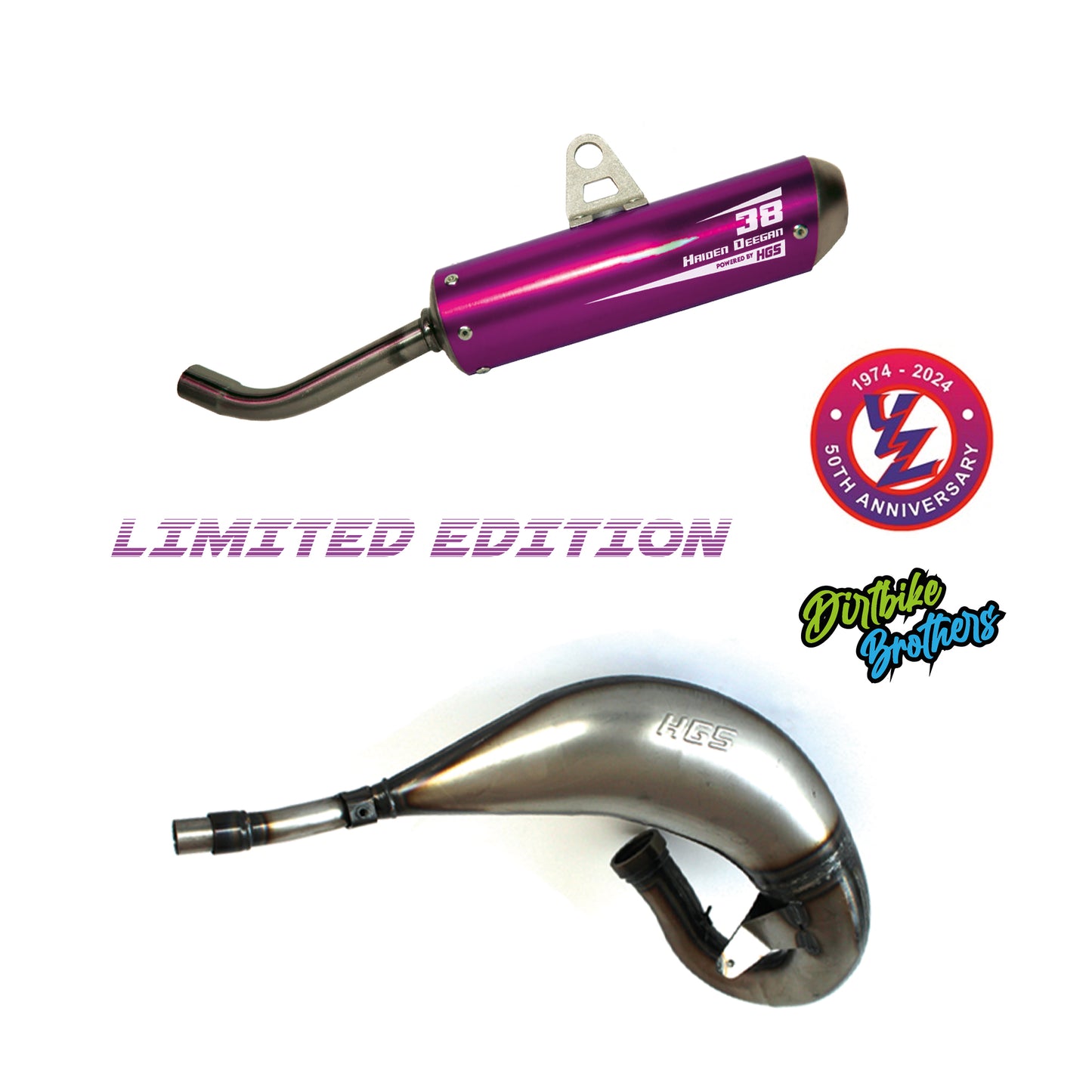 LIMITED SERIES HGS system Yamaha YZ 125 Purple