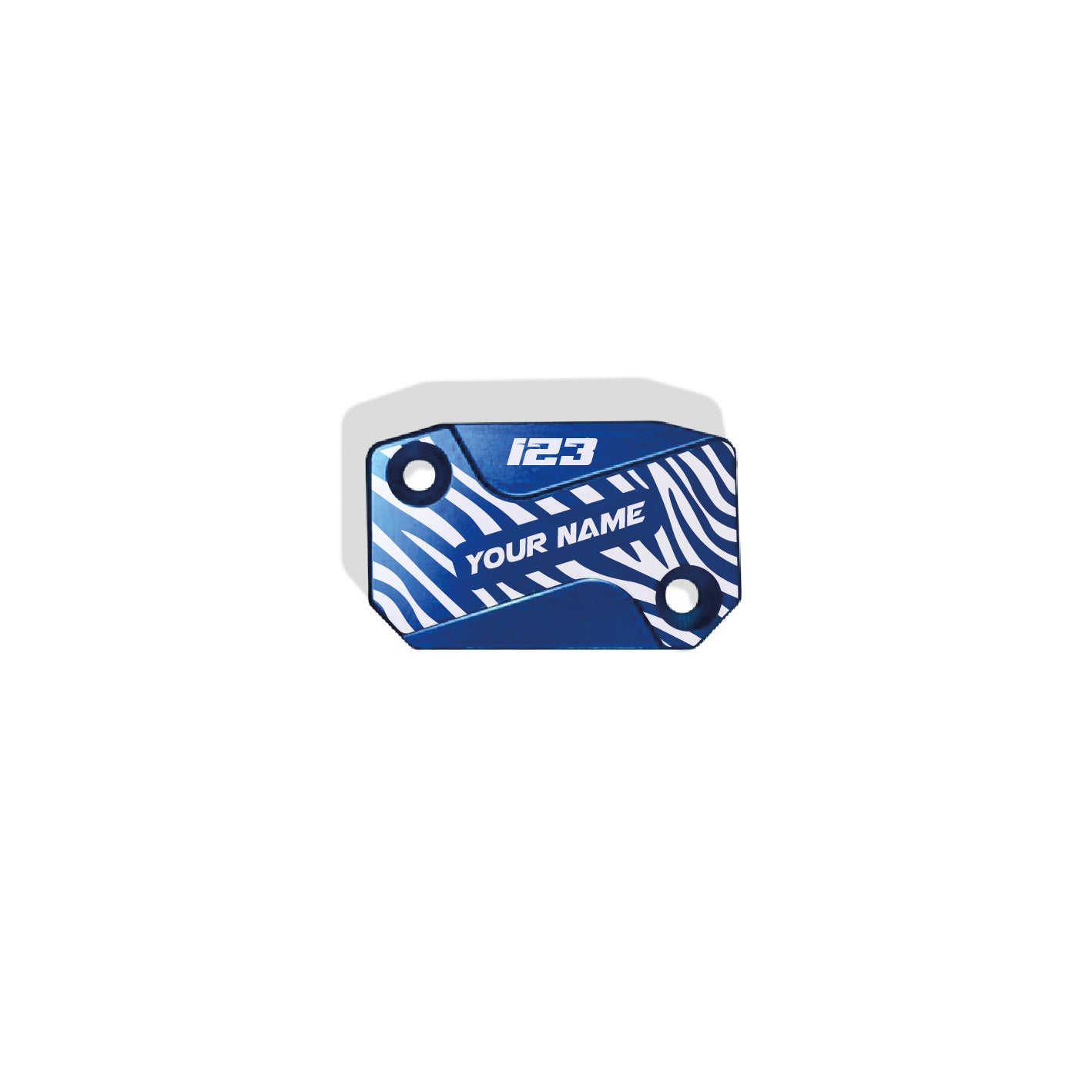 Custom brake/clutch cover Brembo #DBB-03 zebra