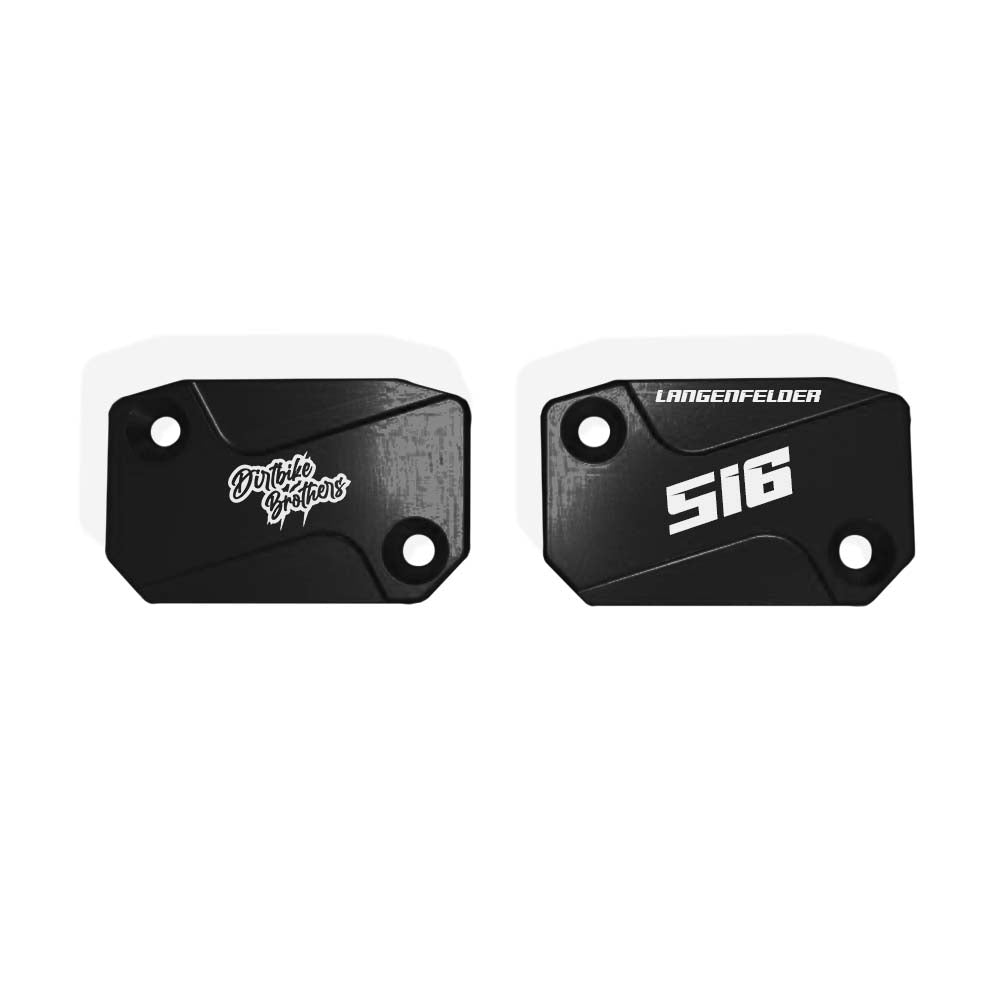 Custom front brake/clutch cover set Brembo