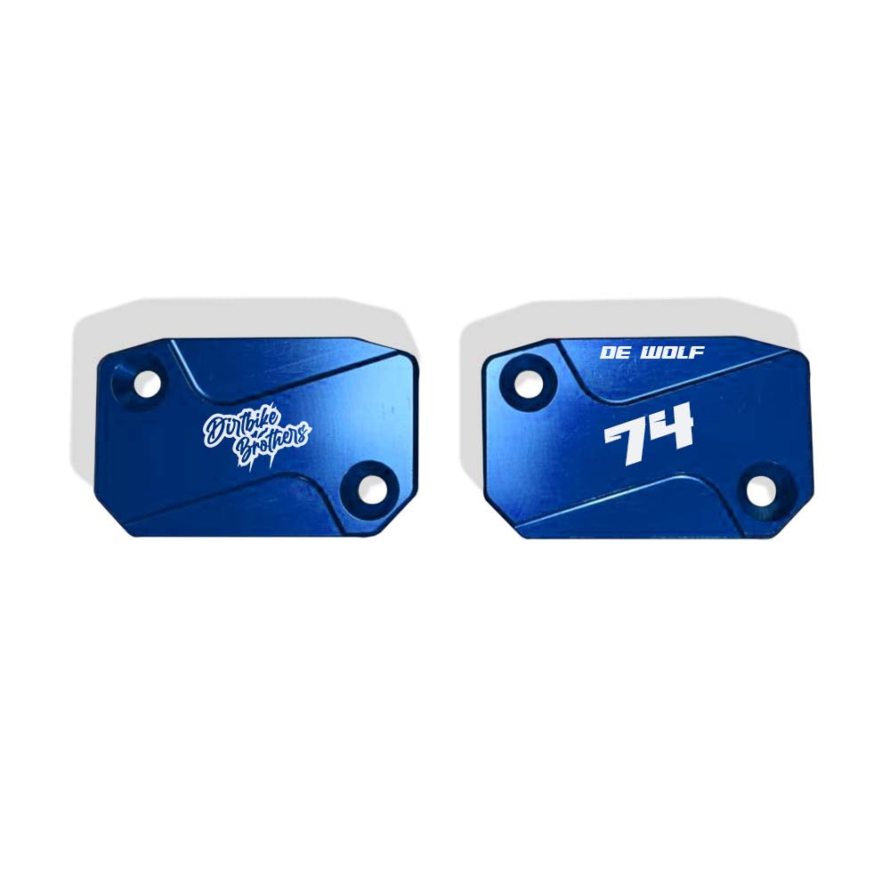 Custom front brake/clutch cover set Brembo
