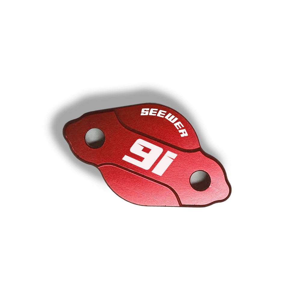 Custom rear brake cover YZ/YZF