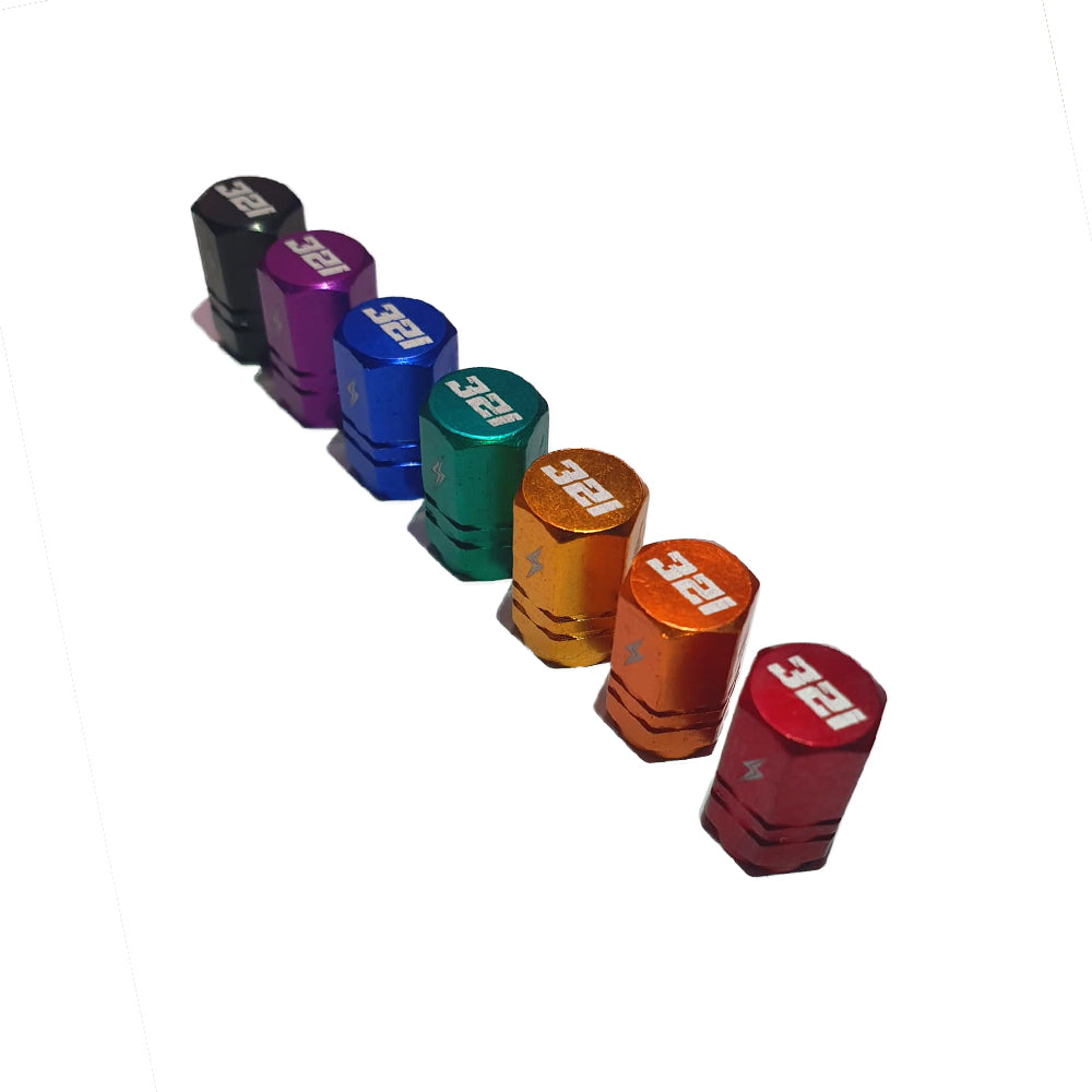 Custom valve cap set