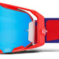 Custom 100% MX GOGGLE ARMATIC BEST MIRROR BLUE LENS
