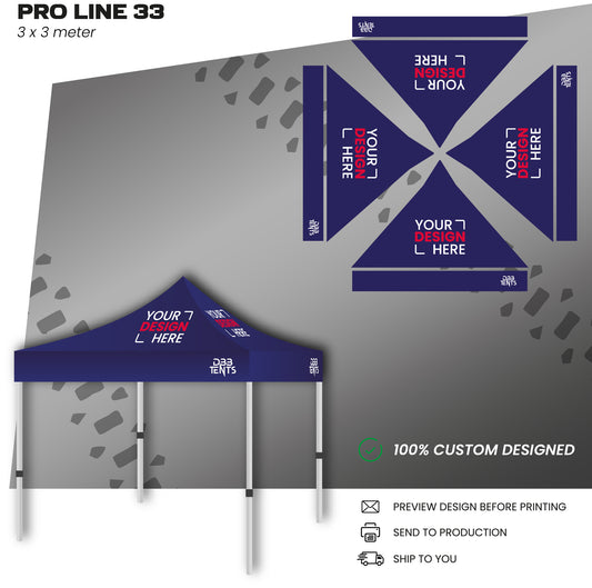 Pro Line tent 3x3