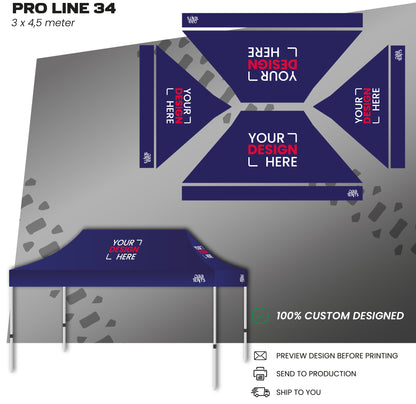 Pro Line tent 3x4,5