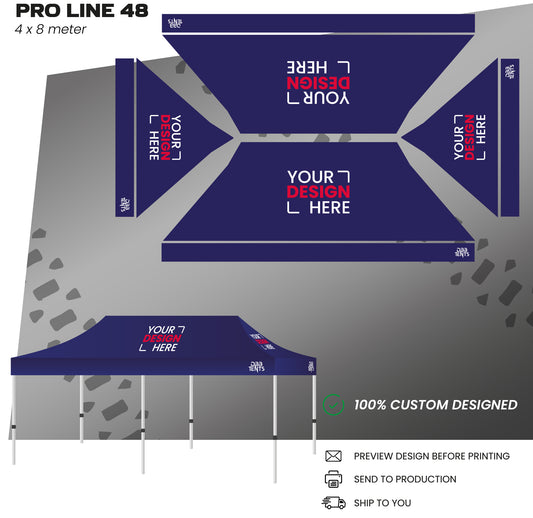 Pro line tent 4x8