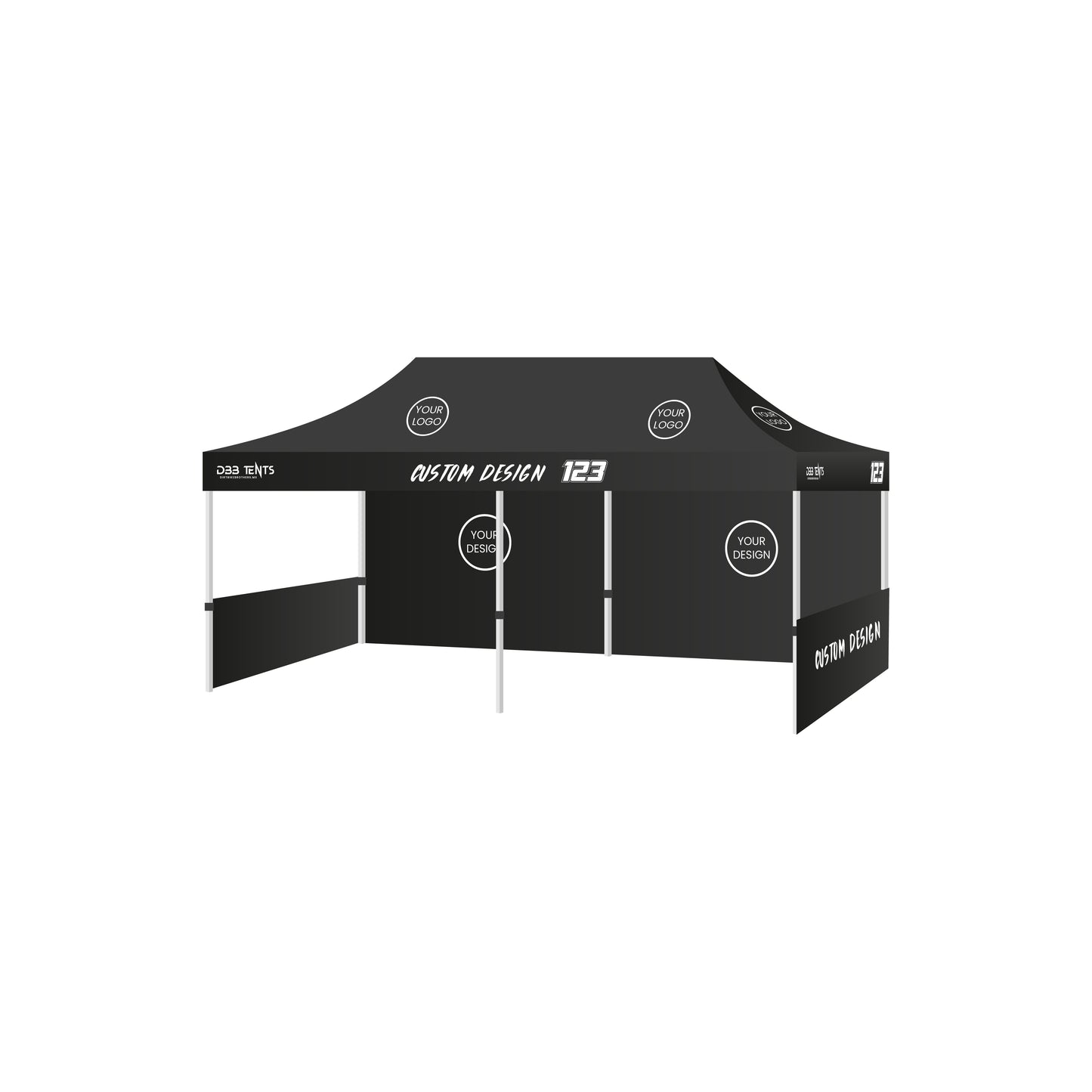 Race tent 3x6 meter