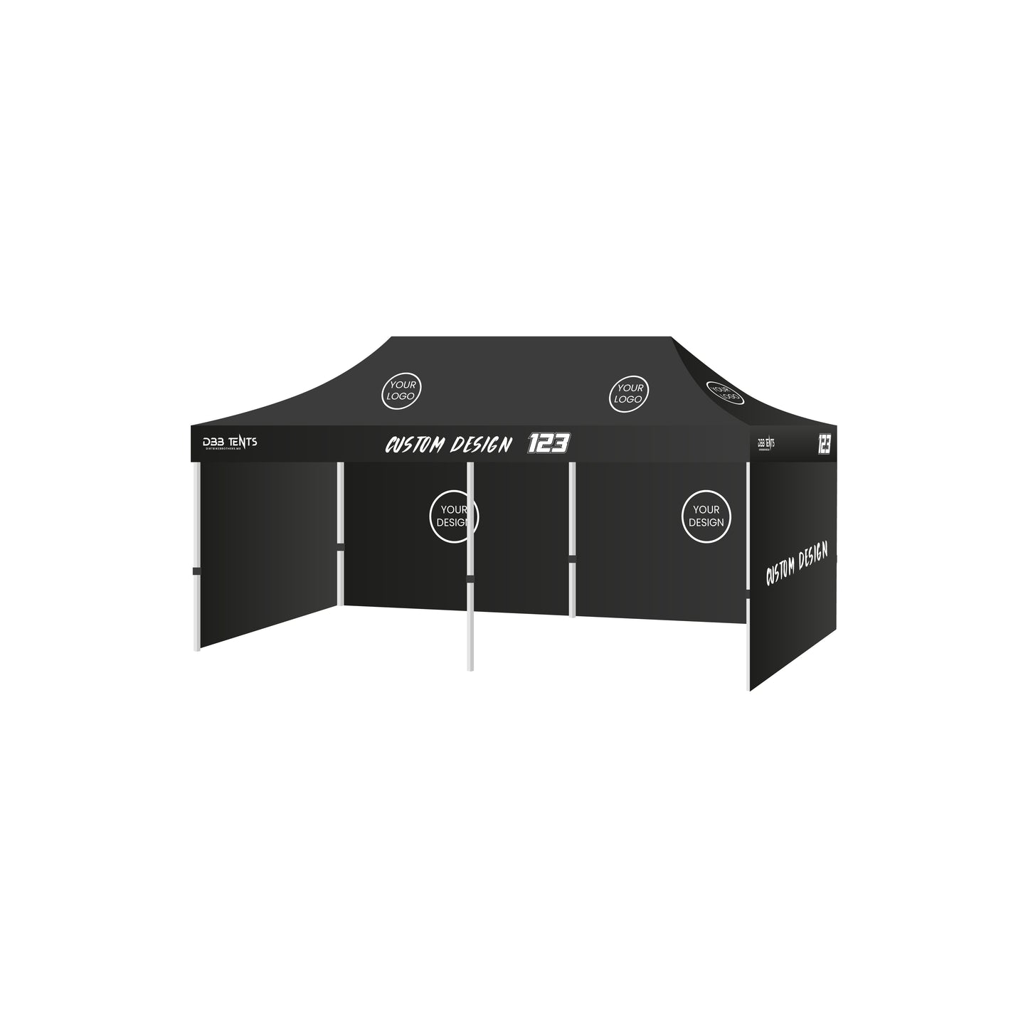 Race tent 3x6 meter