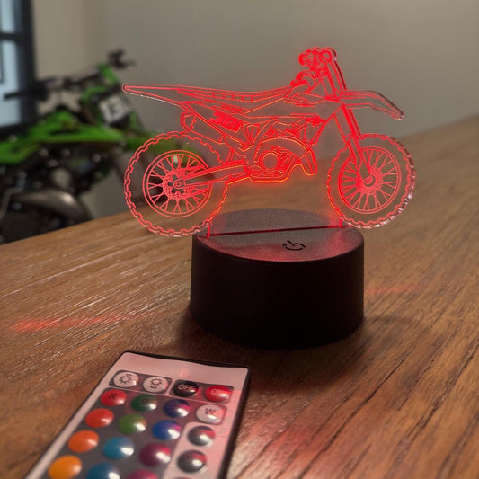 Custom RGB LED light - Dirtbike 2-stroke