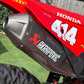 Custom Akrapovic exhaust system CRF 250 22-25
